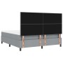 Cama con Box Spring con Colchón Gris Claro Super King Tela von , Betten und Lattenroste - Ref: Foro24-3339406, Preis: 625,23 ...