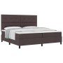 Cama Box Spring con Colchón Gris Oscuro 200x200 cm Tela von , Betten und Lattenroste - Ref: Foro24-3339416, Preis: 683,32 €, ...