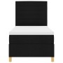Cama con Somier de con Colchón Negro 90x200 cm Tela von , Betten und Lattenroste - Ref: Foro24-3339513, Preis: 313,89 €, Raba...