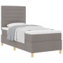 Cama con base con colchón taupe 90x200 cm tela by , Beds and slatted bases - Ref: Foro24-3339515, Price: 372,70 €, Discount: %