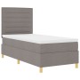 Cama con base con colchón taupe 90x200 cm tela by , Beds and slatted bases - Ref: Foro24-3339515, Price: 372,70 €, Discount: %