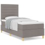 Cama con Box Spring con Colchón Taupe 100x200 cm Tela von , Betten und Lattenroste - Ref: Foro24-3339522, Preis: 376,24 €, Ra...