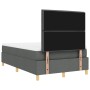 Cama con Somier Gris Oscuro 120x200 cm Tela de , Camas y somieres - Ref: Foro24-3339533, Precio: 408,76 €, Descuento: %