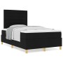 Cama con Base de Resortes Negra 120x200 cm Tela by , Beds and slatted bases - Ref: Foro24-3339534, Price: 416,91 €, Discount: %