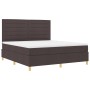 Cama con Somier con Colchón Marrón Oscuro Super Rey Tela von , Betten und Lattenroste - Ref: Foro24-3339563, Preis: 617,21 €,...