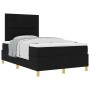 Cama con Box Spring y Colchón Negra 120x200 cm Tela von , Betten und Lattenroste - Ref: Foro24-3339611, Preis: 414,52 €, Raba...