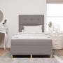 Cama con Box Spring y Colchón Taupe 120x200 cm Tela by , Beds and slatted bases - Ref: Foro24-3339613, Price: 410,00 €, Disco...