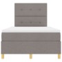 Cama con Box Spring y Colchón Taupe 120x200 cm Tela by , Beds and slatted bases - Ref: Foro24-3339613, Price: 410,00 €, Disco...