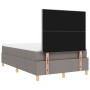 Cama con Box Spring y Colchón Taupe 120x200 cm Tela by , Beds and slatted bases - Ref: Foro24-3339613, Price: 410,00 €, Disco...