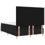 Cama de Muelles con Colchón Negra 140x200 cm Tela von , Betten und Lattenroste - Ref: Foro24-3339625, Preis: 500,08 €, Rabatt: %