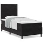 Cama con somier y colchón negro 90x200 cm terciopelo von , Betten und Lattenroste - Ref: Foro24-3339808, Preis: 326,36 €, Rab...