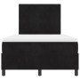 Cama Box Spring con Colchón Negra 120x200 cm Terciopelo de , Camas y somieres - Ref: Foro24-3339826, Precio: 418,91 €