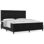 Cama Box Spring con colchón Negro 200x200 cm Terciopelo by , Beds and slatted bases - Ref: Foro24-3339856, Price: 637,97 €, D...