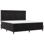 Cama Box Spring con colchón Negro 200x200 cm Terciopelo by , Beds and slatted bases - Ref: Foro24-3339856, Price: 637,97 €, D...