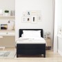Cama Box Spring de con Colchón Negro 100x200 cm de Tela von , Betten und Lattenroste - Ref: Foro24-3339949, Preis: 333,79 €, ...