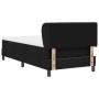 Cama Box Spring de con Colchón Negro 100x200 cm de Tela von , Betten und Lattenroste - Ref: Foro24-3339949, Preis: 333,79 €, ...
