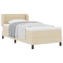 Estructura de Cama con Colchón Crema Tejido 100 x 200 cm von , Betten und Lattenroste - Ref: Foro24-3339952, Preis: 324,20 €,...