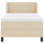 Estructura de Cama con Colchón Crema Tejido 100 x 200 cm von , Betten und Lattenroste - Ref: Foro24-3339952, Preis: 324,20 €,...