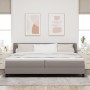 Cama Box Spring con Colchón Taupe 200x200 cm Tela von , Betten und Lattenroste - Ref: Foro24-3339986, Preis: 659,41 €, Rabatt: %