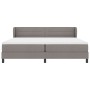 Cama Box Spring con Colchón Taupe 200x200 cm Tela von , Betten und Lattenroste - Ref: Foro24-3339986, Preis: 659,41 €, Rabatt: %