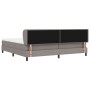 Cama Box Spring con Colchón Taupe 200x200 cm Tela von , Betten und Lattenroste - Ref: Foro24-3339986, Preis: 659,41 €, Rabatt: %