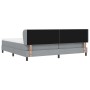 Cama Box Spring con Colchón Gris Claro 200x200 cm Tela von , Betten und Lattenroste - Ref: Foro24-3340045, Preis: 620,67 €, R...
