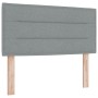 Cama Box Spring con Colchón Gris Claro 90x200 cm Tela von , Betten und Lattenroste - Ref: Foro24-3340129, Preis: 321,71 €, Ra...
