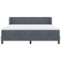 Cama Box Spring con Colchón Gris Oscuro de 180x200 cm en Terciopelo von , Betten und Lattenroste - Ref: Foro24-3340401, Preis...