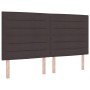 Cama Box Spring con Colchón Marrón Oscuro 180x200 cm Tela von , Betten und Lattenroste - Ref: Foro24-3340518, Preis: 655,69 €...