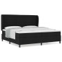 Cama Box Spring con Colchón Negro 200x200 cm Tela by , Beds and slatted bases - Ref: Foro24-3340524, Price: 713,74 €, Discoun...