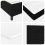Cama Box Spring con Colchón Negro 200x200 cm Tela by , Beds and slatted bases - Ref: Foro24-3340524, Price: 713,74 €, Discoun...