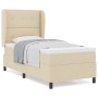 Cama Box Spring con Colchón Crema 90x200 cm Tela von , Betten und Lattenroste - Ref: Foro24-3340548, Preis: 340,52 €, Rabatt: %