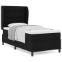 Cama Box Spring con colchón Negro 100x200 cm Tela von , Betten und Lattenroste - Ref: Foro24-3340552, Preis: 365,18 €, Rabatt: %