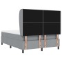 Cama con somier y colchón Gris Claro 140x190 cm Tela de , Camas y somieres - Ref: Foro24-3340557, Precio: 539,28 €, Descuento: %