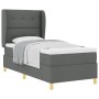 Colchón de Cama con Resortes Gris Oscuro 100x200 cm Tela von , Betten und Lattenroste - Ref: Foro24-3340740, Preis: 390,24 €,...