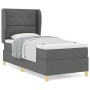 Colchón de Cama con Resortes Gris Oscuro 100x200 cm Tela von , Betten und Lattenroste - Ref: Foro24-3340740, Preis: 390,24 €,...
