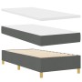 Colchón de Cama con Resortes Gris Oscuro 100x200 cm Tela von , Betten und Lattenroste - Ref: Foro24-3340740, Preis: 390,24 €,...