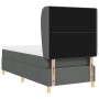 Colchón de Cama con Resortes Gris Oscuro 100x200 cm Tela von , Betten und Lattenroste - Ref: Foro24-3340740, Preis: 390,24 €,...