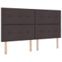 Cama Box Spring con colchón marrón oscuro 180x200 cm tela von , Betten und Lattenroste - Ref: Foro24-3340770, Preis: 648,49 €...