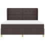 Cama Box Spring con colchón marrón oscuro 180x200 cm tela von , Betten und Lattenroste - Ref: Foro24-3340770, Preis: 648,49 €...