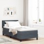 Cama Box Spring con Colchón Gris Oscuro 90x200 cm Terciopelo von , Betten und Lattenroste - Ref: Foro24-3341451, Preis: 302,0...