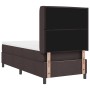 Cama con somier y colchón Marrón Oscuro 100x200 cm Tela de , Camas y somieres - Ref: Foro24-3341570, Precio: 387,38 €, Descue...