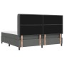 Cama con somier y colchón Gris Oscuro 200x200 cm Tela by , Beds and slatted bases - Ref: Foro24-3341603, Price: 706,10 €, Dis...