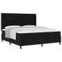 Cama con somier y colchón Negro 180x200 cm Tela von , Betten und Lattenroste - Ref: Foro24-3341660, Preis: 654,38 €, Rabatt: %