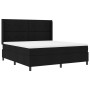Cama con somier y colchón Negro 180x200 cm Tela von , Betten und Lattenroste - Ref: Foro24-3341660, Preis: 654,38 €, Rabatt: %