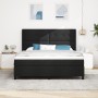 Cama con somier y colchón Negro 180x200 cm Tela von , Betten und Lattenroste - Ref: Foro24-3341660, Preis: 654,38 €, Rabatt: %