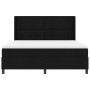 Cama con somier y colchón Negro 180x200 cm Tela von , Betten und Lattenroste - Ref: Foro24-3341660, Preis: 654,38 €, Rabatt: %