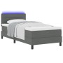 Estructura de Cama con Colchón Gris Tela 100 x 200 cm von , Betten und Lattenroste - Ref: Foro24-3342108, Preis: 337,47 €, Ra...