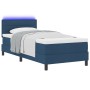 Estructura de Cama con Colchón Azul Tela 100 x 200 cm by , Beds and slatted bases - Ref: Foro24-3342113, Price: 350,98 €, Dis...