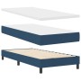 Estructura de Cama con Colchón Azul Tela 100 x 200 cm by , Beds and slatted bases - Ref: Foro24-3342113, Price: 350,98 €, Dis...